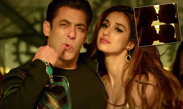 Salman Khan Disha Patani Lip Lock Radhe Seetimaar
