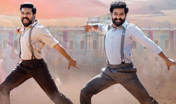 RRR Mass Anthem Ram Charan Jr NTR