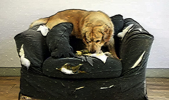 Kanakapu Simhasanamuna Sunakamu.. Dog On Golden Chair