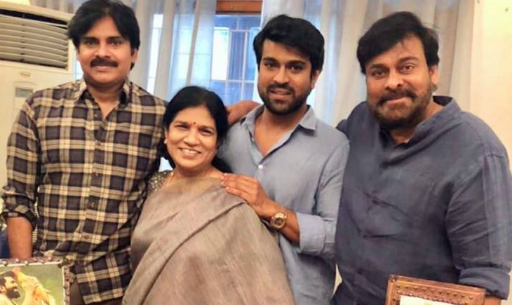 Chiranjeevi Pawan Kalyan Ram Charan