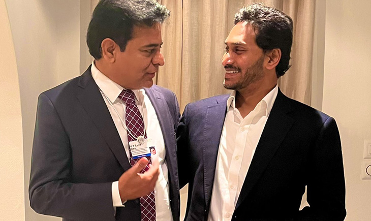 KTR Ys Jagan Andhra Pradesh Telangana