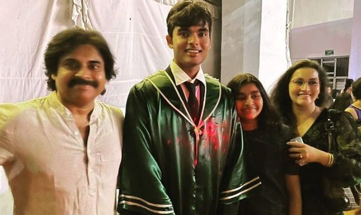 Pawan Kalyan Akira Nandan Aadhya Renu Desai