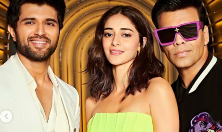 Vijay Deverakonda Ananya Pandey Karan Johar