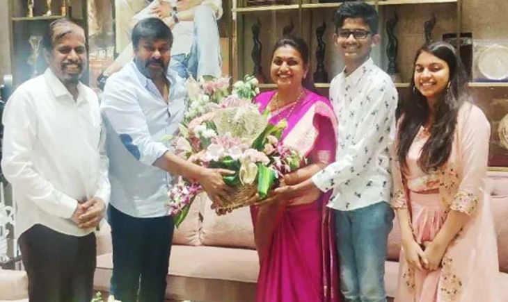 Megastar Chiranjeevi Roja