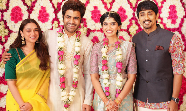 Sharwanand Siddharth Aditi Rao Hydari