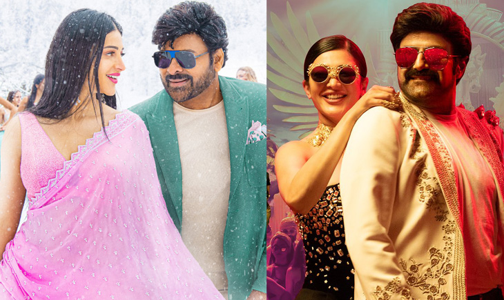 Shruti Haasan Chiranjeevi Balakrishna
