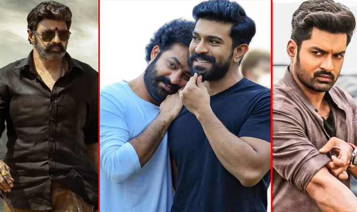 Balakrishna Jr NTR Ramcharan Kalyanram