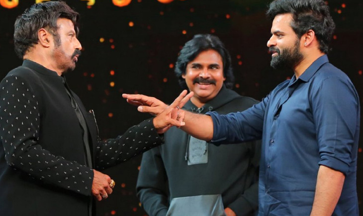 Pawan Kalyan Unstoppable Bala Krishna Sai Dharam Tej