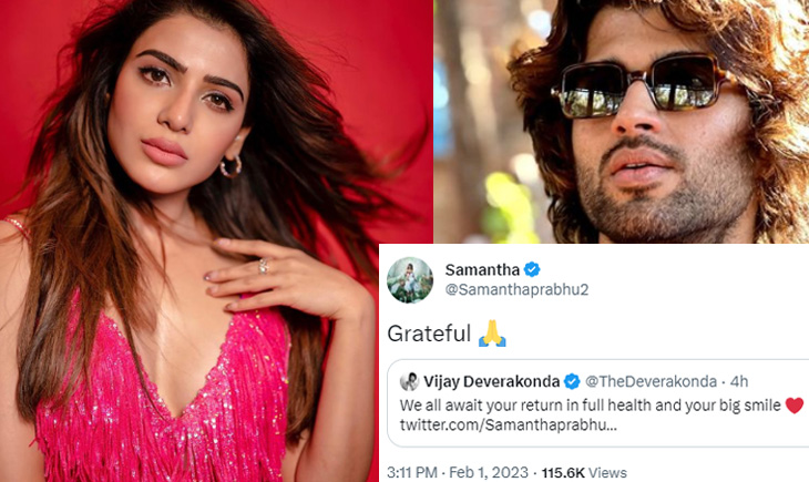 Samantha Ruth Prabhu Kushi Vijay Deverakonda