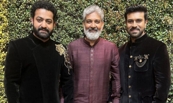 Jr NTR Rajamouli Ramcharan Naatu Naatu