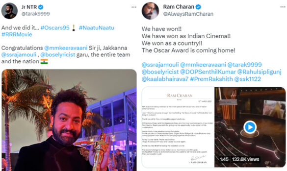 Jr NTR Ram Charan RRR