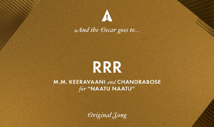 Naatu Naatu Oscars