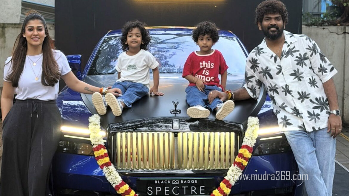 Nayanthara Vignesh Shivan New Car Black Badge Spectra