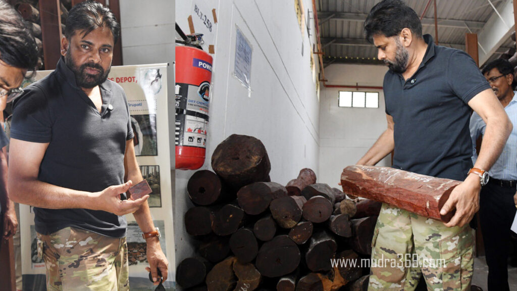 Pawan Kalyan Red Sandal