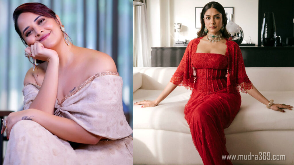 Anasuya Bharadwaj Mrunal Thakur