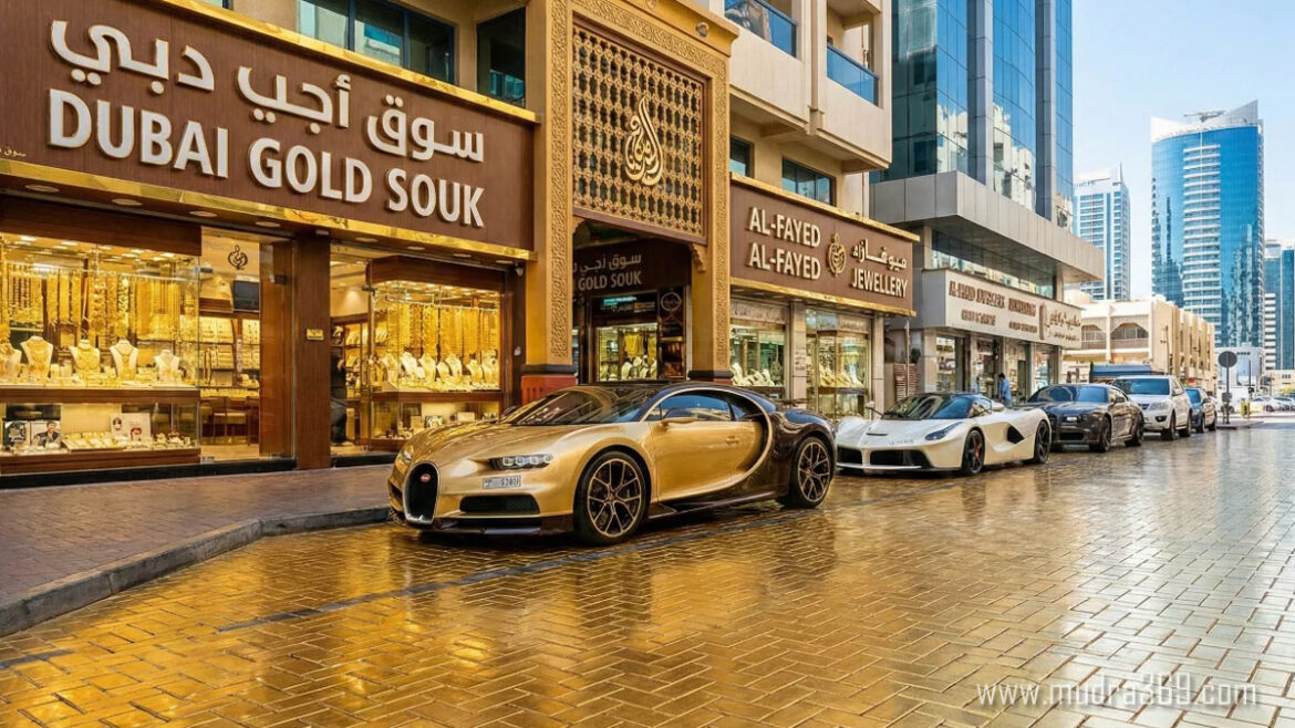 Dubai Gold District Walkway