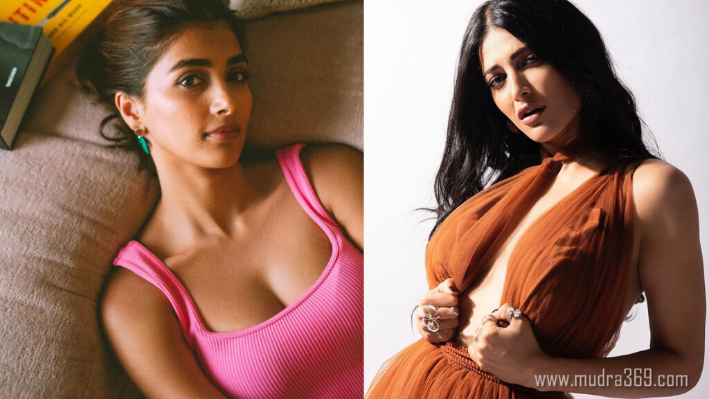 Pooja Hegde Shruti Haasan
